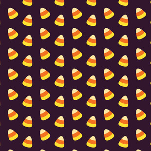 万圣节糖果图案背景