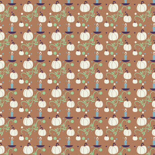 复古花卉图案背景纹理