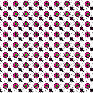 圆点几何图案纹理背景