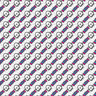 几何图案无缝花纹背景图