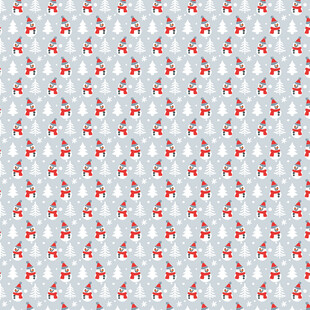 圣诞风雪花驯鹿图案背景