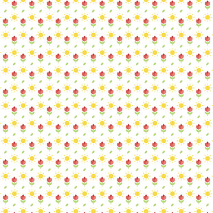 橙色波点简约背景图案