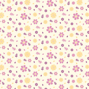 粉色碎花图案背景