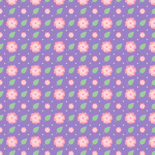 紫色花卉图案纹理背景