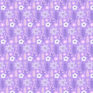 淡紫色花卉图案背景纹理