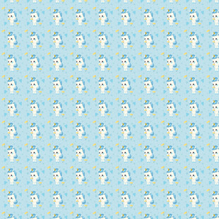 浅蓝色雪花图案背景