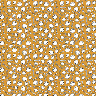 黄色波点图案背景纹理