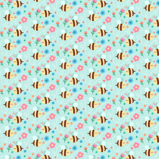 海洋风小鱼图案背景