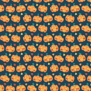 橙色图案深色背景纹理图