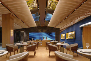 现代风格优雅餐厅室内景