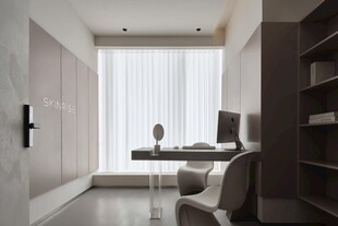 现代简约风书房一角