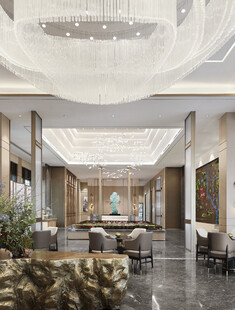 豪华大气的室内大厅空间