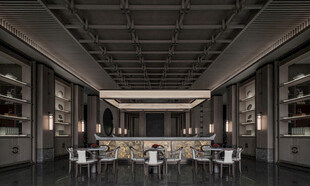 工业风会议室室内设计