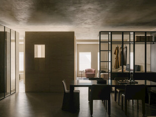 现代简约风室内餐厅空间