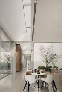 现代简约风开放式餐厅空间