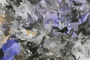 抽象水墨风格纹理图案