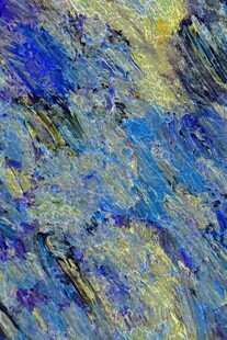 抽象蓝色调艺术纹理画面