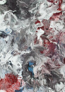 抽象艺术风格的多彩纹理画面