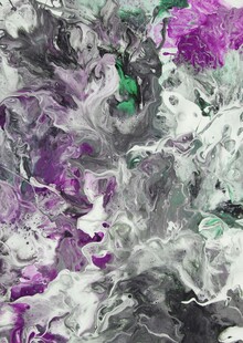 抽象紫色灰色混合艺术纹理