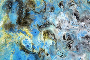 抽象水彩艺术纹理画面