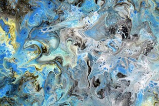 梦幻海洋抽象艺术画作