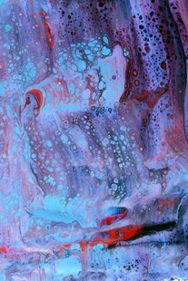 梦幻色彩抽象流体艺术