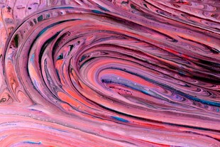 梦幻色彩流体艺术纹理