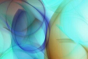 梦幻 变色彩抽象图案