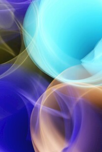 梦幻色彩抽象动感线条图