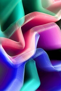 梦幻彩色流动织物纹理