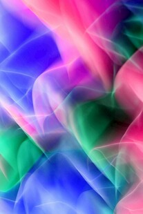 梦幻炫彩抽象流动图案