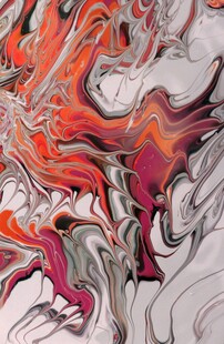 抽象炫彩流体艺术图案