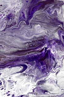 梦幻紫色流体艺术纹理