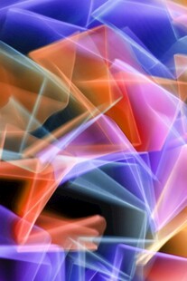 炫彩抽象动感线条图案