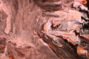 巧克力酱纹理特写