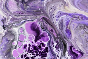 梦幻紫色流体艺术纹理