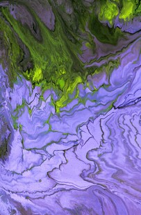 梦幻紫色纹理景观