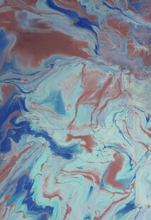 抽象多彩流体纹理图案