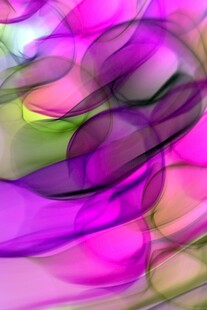 梦幻炫彩抽象流体图案