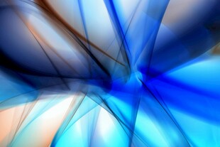 蓝色炫彩抽象光影图案