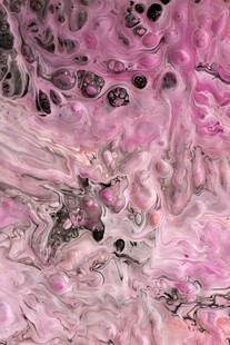 梦幻粉色流体艺术纹理