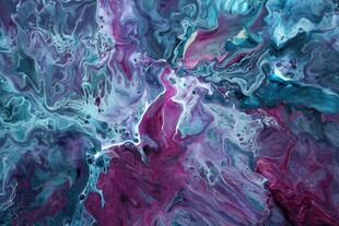 梦幻色彩流体艺术纹理