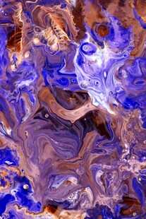 梦幻抽象流体艺术画面