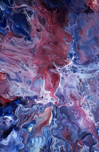 梦幻抽象流体艺术画面