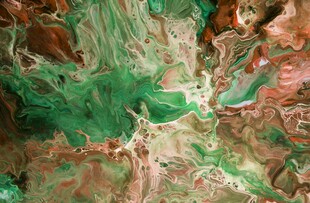 抽象色彩交织纹理画面