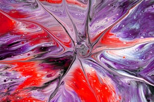 抽象炫彩艺术图案