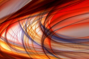 绚丽动感线条抽象艺术图