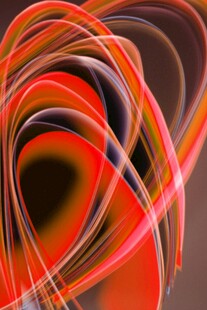 炫彩动感线条抽象图案