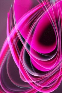 炫彩粉色动感线条图案