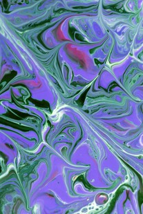 梦幻抽象流体艺术图案